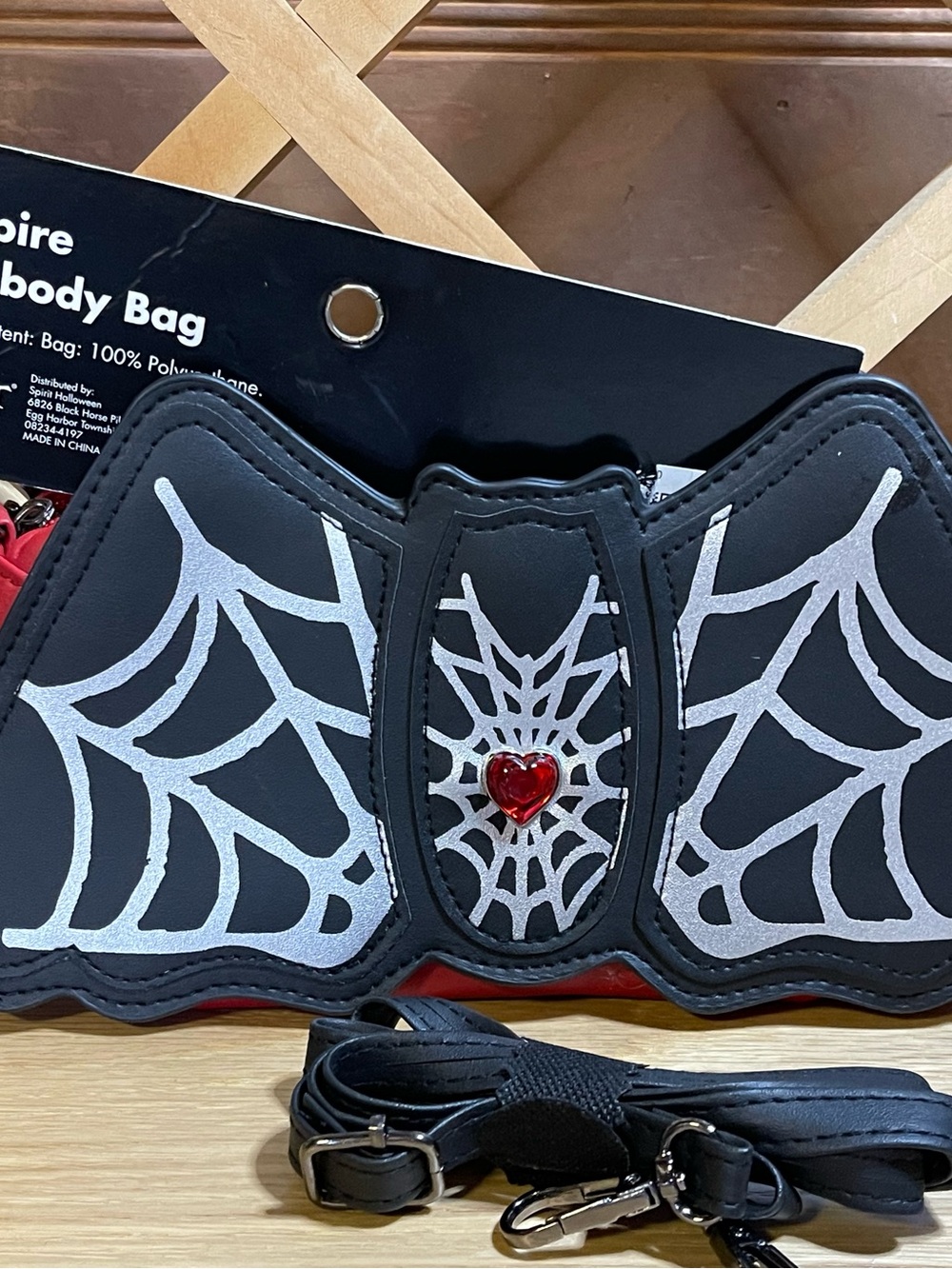 NWT Halloween’ Vampire Crossbody Bag Ages 6+ by Spirit